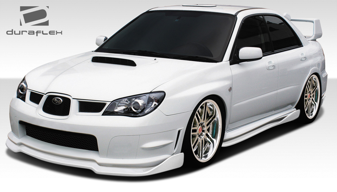 2006-2007 Subaru Impreza WRX STI 4DR Duraflex C-Speed 2 Body Kit - 5 Piece - Includes C-Speed 2 Front Lip Under Spoiler Air Dam (107855) C-Speed 2 Side Skirts Rocker Panels (107856) C-Speed 2 Rear Add On Bumper Extensions (107857)