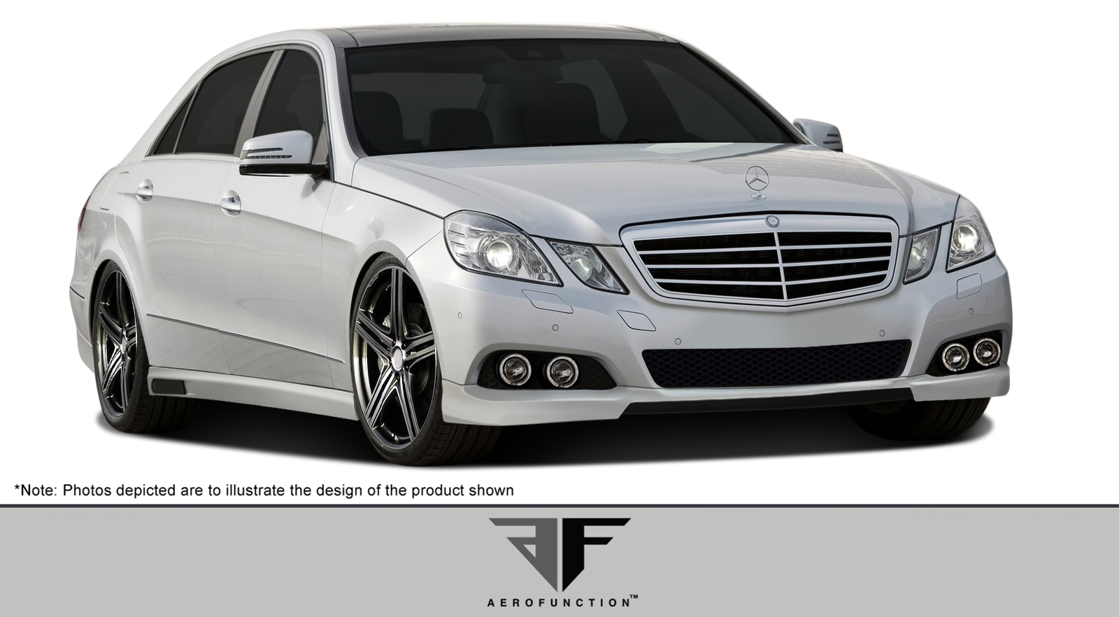 Polyurethane Bodykit Bodykit for 2010 Mercedes E Class 4DR - 2010-2012 Mercedes E Class W212 AF-1 Body Kit (base model) ( PUR-RIM ) - 5 Piece - Includ