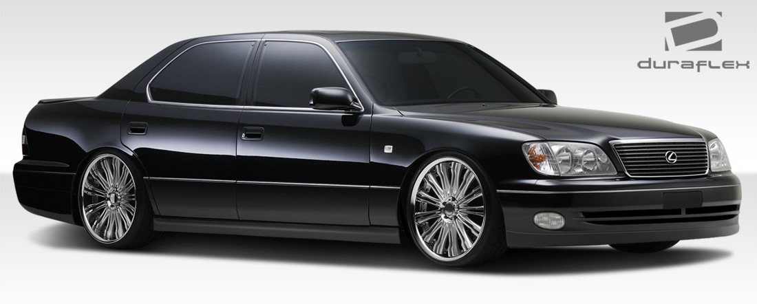 2000 Lexus LS - Lexus  - Fiberglass+ Body Kit Body Kit  - Lexus LS Series LS400 Duraflex VIP Design Body Kit - 4 Piece - Includes VIP Front Bumper Cov