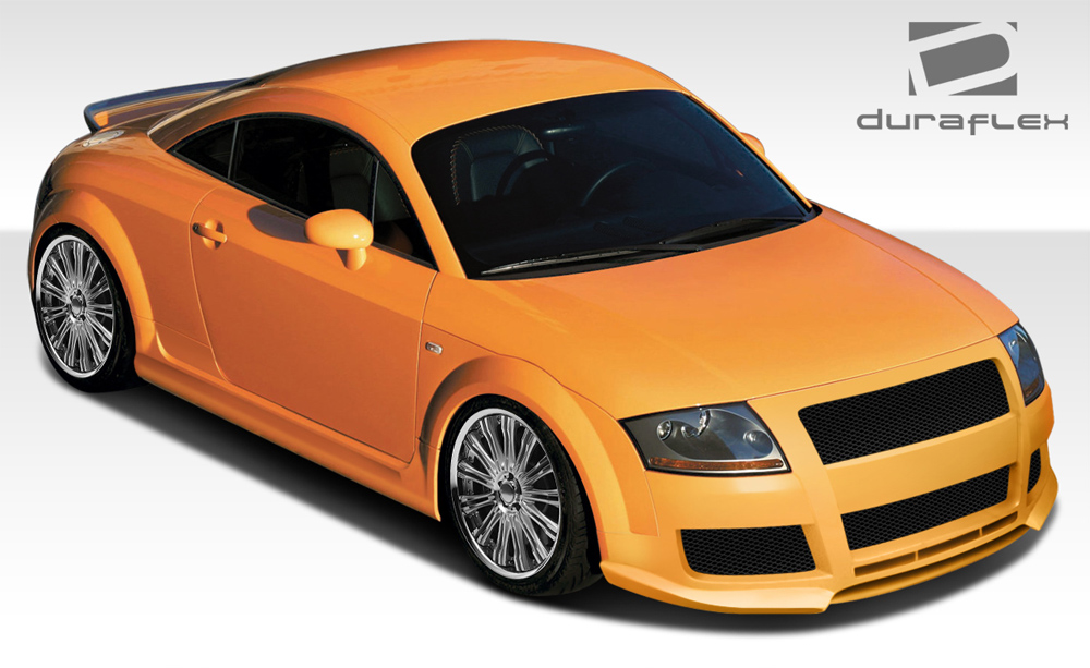 2000-2006 Audi TT Duraflex GT-S Body Kit - 4 Piece - Includes GT-S Front Bumper Cover (108154) GT-S Side Skirts Rocker Panels (108155) GT-S Rear Lip Under Spoiler Air Dam (108156)