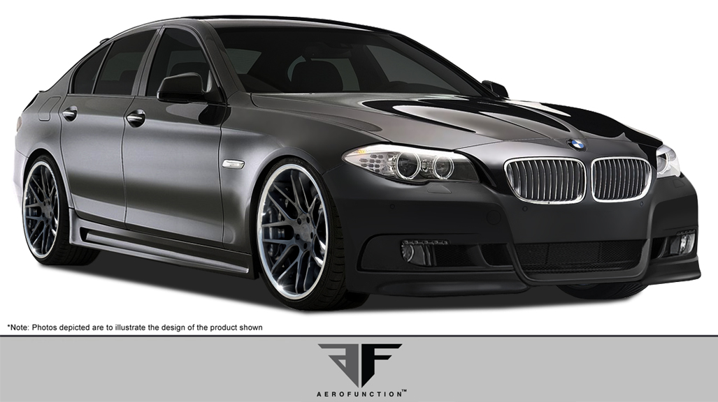 Fiberglass+ Body Kit Bodykit for 2015 BMW 5 Series 4DR - BMW 5 Series F10 4DR AF-2 Body Kit ( GFK ) - 4 Piece - Includes AF-2 Front Bumper Cover (1081