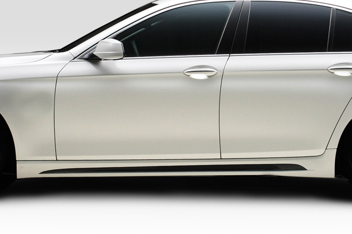 2011-2016 BMW 5 Series F10 4DR Eros Version 1 Side Skirts Rocker Panels - 2 Piece (Overstock)