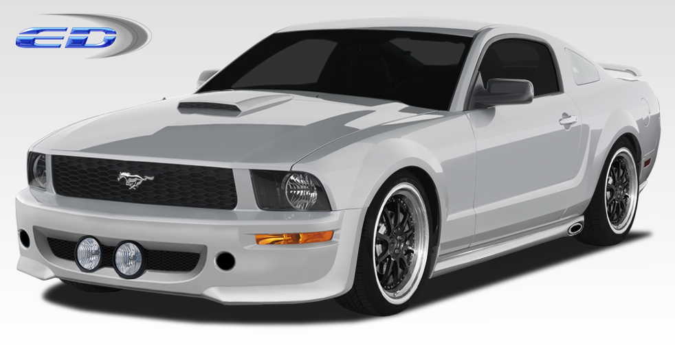 Polyurethane Bodykit Bodykit for 2009 Ford Mustang ALL - 2005-2009 Ford Mustang Polyurethane Eleanor Body Kit - 4 Piece - Includes Eleanor Front Bumpe