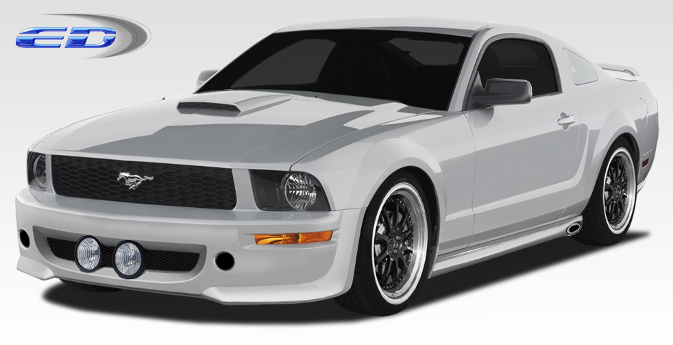 2005 Ford Mustang ALL - Polyurethane Bodykit Bodykit - 2005-2009 Ford Mustang Polyurethane Eleanor Body Kit - 4 Piece - Includes Eleanor Front Bumper