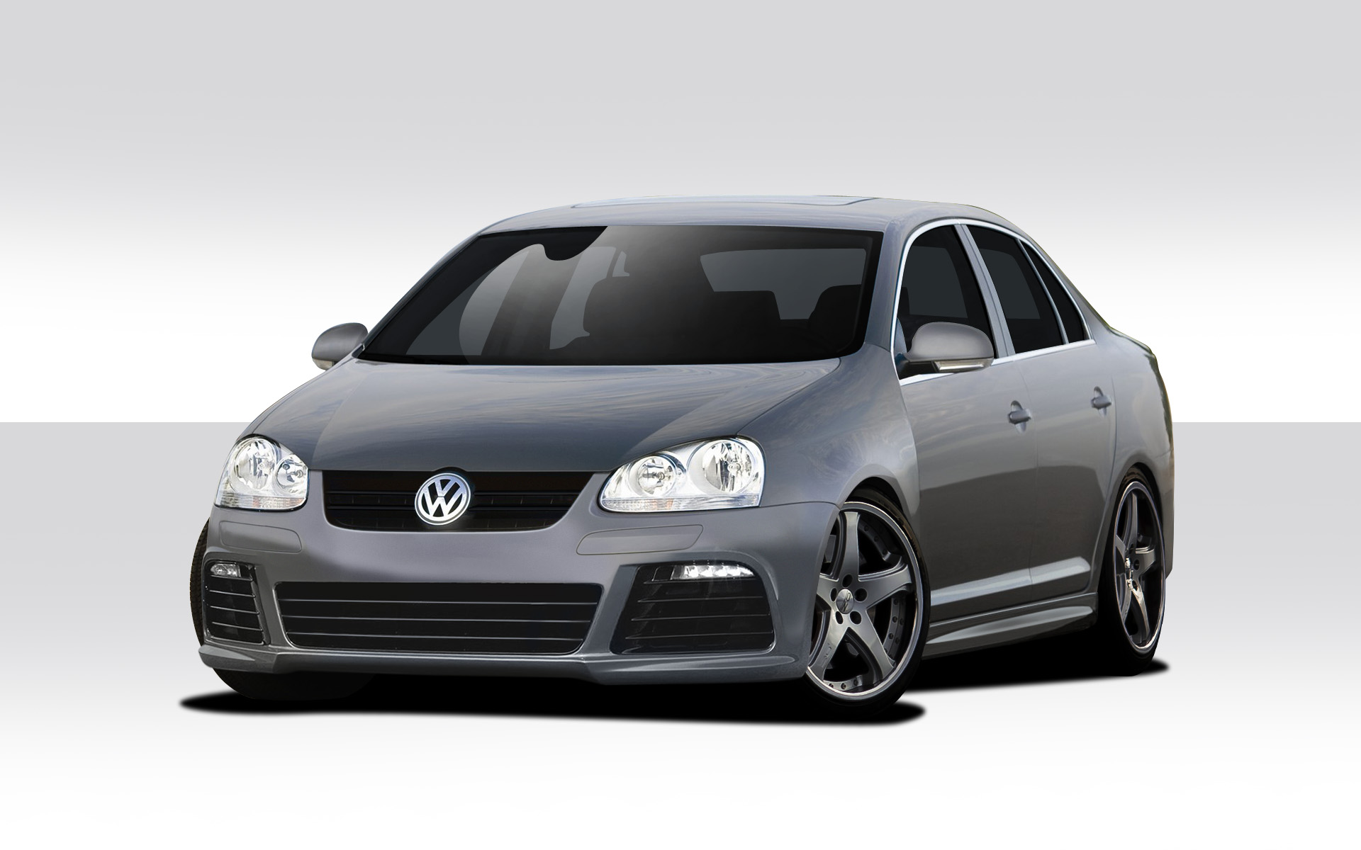 20052010 Volkswagen Jetta Duraflex R Look Kit 4 Piece Body Kit eBay