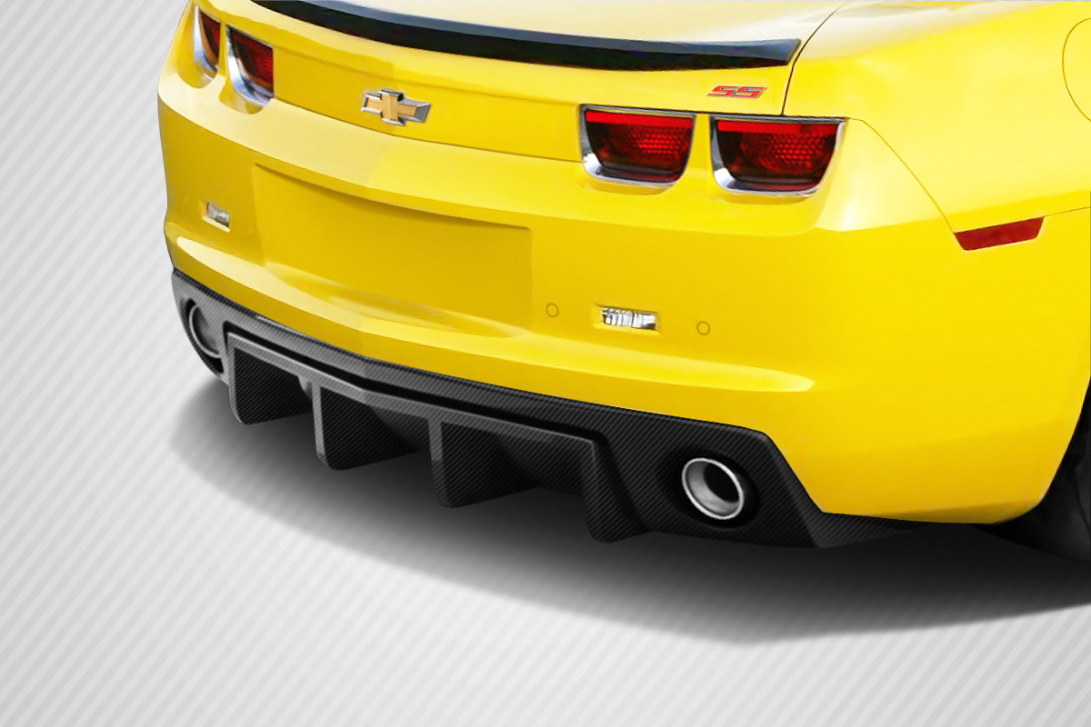 Rear Lip/Add On Bodykit for 2013 Chevrolet Camaro ALL - Chevrolet Camaro Carbon Creations H Sport Rear Diffuser - 1 Piece