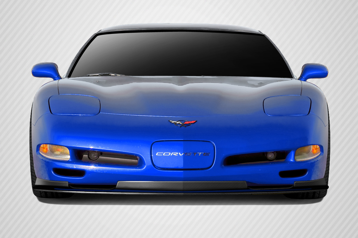 1997 Chevrolet Corvette ALL Front Lip/Add On Bodykit - Chevrolet Corvette Carbon Creations ZR1 Look Front Lip Splitter - 1 Piece