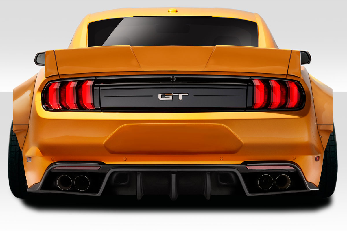 1517 Ford Mustang Duraflex Grid Rear Wing Spoiler 3 Piece Body Kit