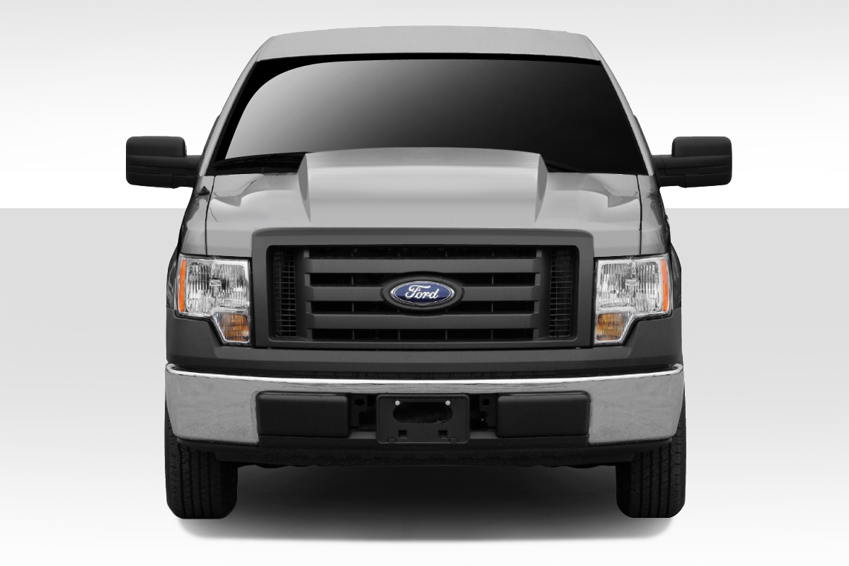 2013 Ford F150 Fiberglass+ Hood Body Kit Ford F150 Duraflex Cowl