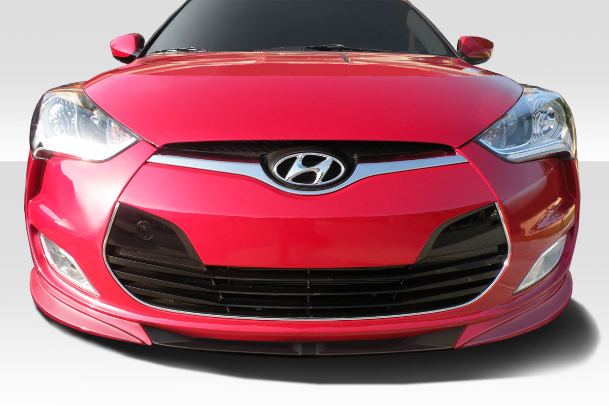 Fiberglass+ Front Lip/Add On Body Kit for 2014 Hyundai Veloster