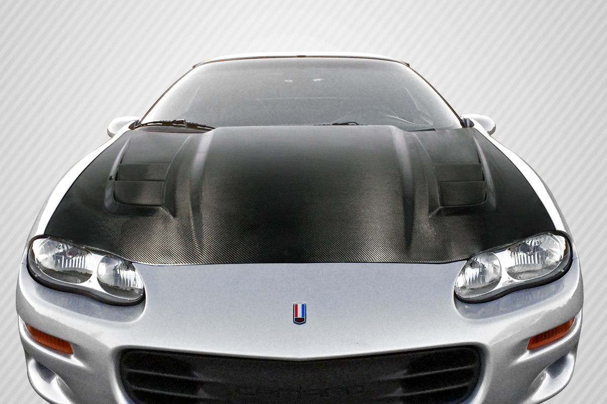 1999 Chevrolet Camaro Carbon Fiber Fibre Hood Body Kit Chevrolet