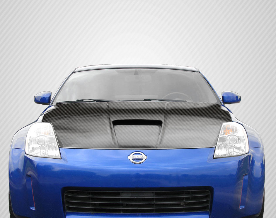 Hood Body Kit for 2003 Nissan 350Z Nissan 350Z Carbon Creations