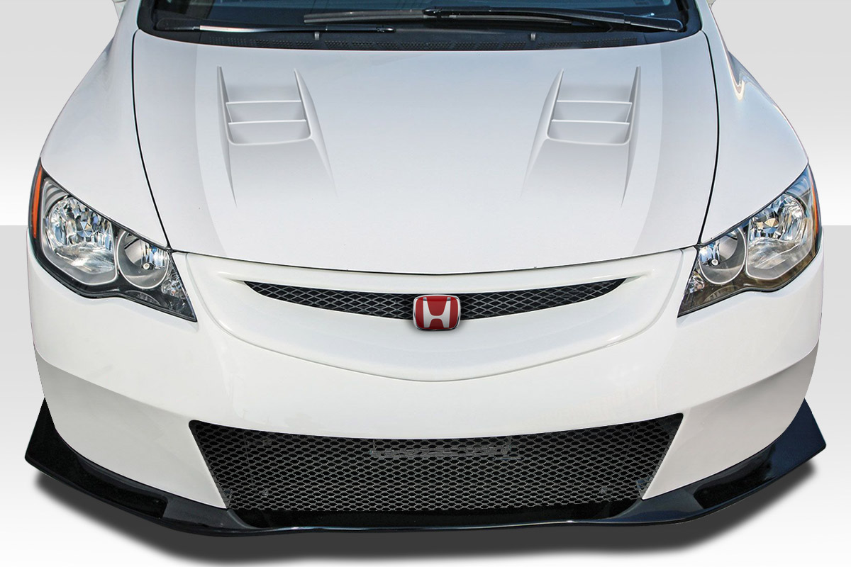 Fiberglass+ Hood Body Kit for 2011 Honda Civic 4DR 20062011 JDM