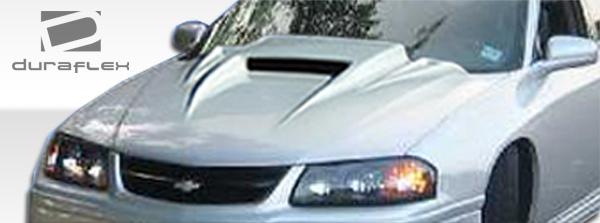 2000-2005 Chevrolet Impala Duraflex Spyder 3 Hood - Image 2