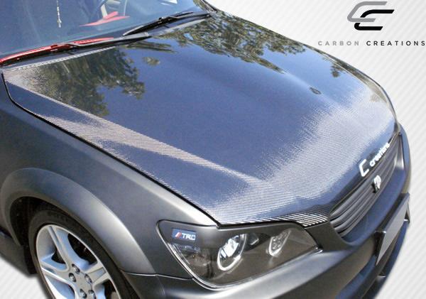 2000-2005 Lexus IS Carbon Creations OEM Look Carbon Fiber Hood - Image 2