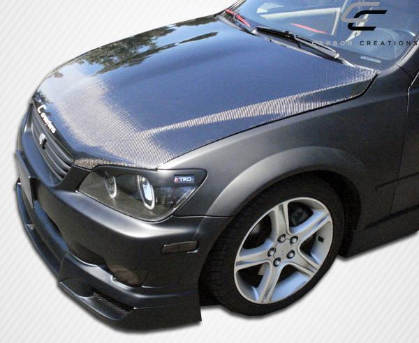 2000-2005 Lexus IS Carbon Creations OEM Look Carbon Fiber Hood - Image 5