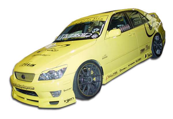 2000-2005 Lexus IS Duraflex V-Speed Side Skirts - Image 1