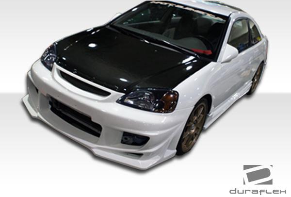 2001-2003 Honda Civic Duraflex Bomber Kit - Image 10