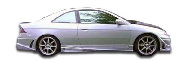 2001-2005 Honda Civic Duraflex Spyder Side Skirts - Image 1