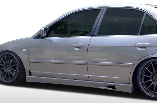 2001-2005 Honda Civic Duraflex R34 Side Skirts - Image 1