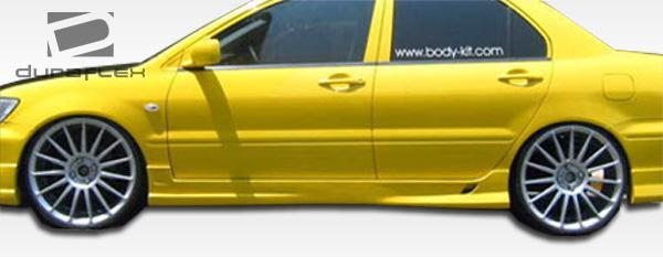 2002-2007 Mitsubishi Lancer Duraflex K-1 Side Skirts - Image 2