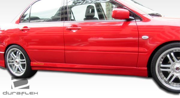 2002-2003 Mitsubishi Lancer Duraflex Walker Side Skirts - Image 4