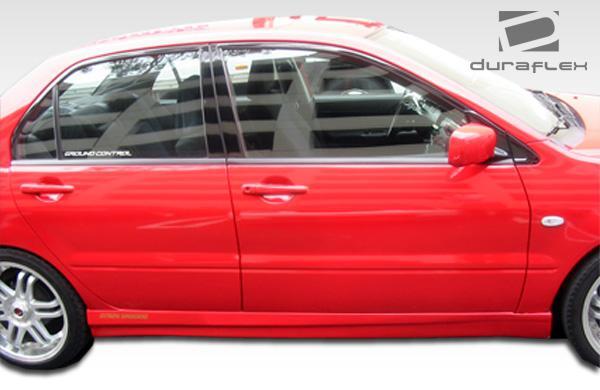 2002-2003 Mitsubishi Lancer Duraflex Walker Side Skirts - Image 6