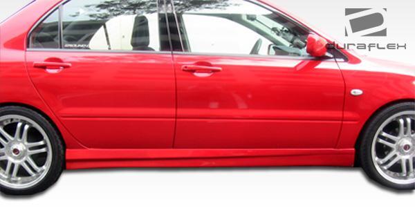 2002-2003 Mitsubishi Lancer Duraflex Walker Side Skirts - Image 7