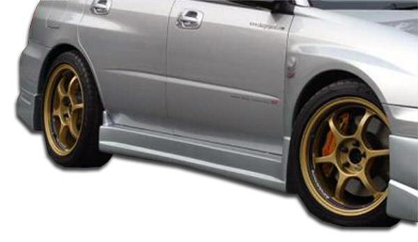 2002-2007 Subaru Impreza Duraflex C-Speed Side Skirts - Image 1