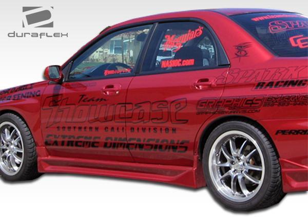 2002-2007 Subaru Impreza Duraflex C-1 Side Skirts - Image 3