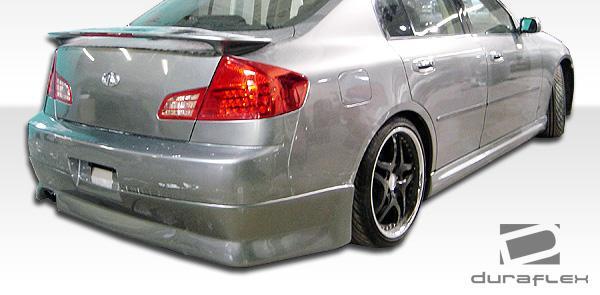 2003-2004 Infiniti G Sedan Duraflex GT Competition Rear Lip - Image 3