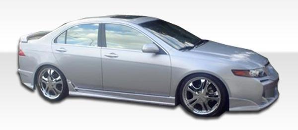 2004-2008 Acura TSX Duraflex Raven Side Skirts - Image 1