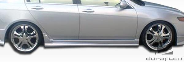 2004-2008 Acura TSX Duraflex Raven Side Skirts - Image 2