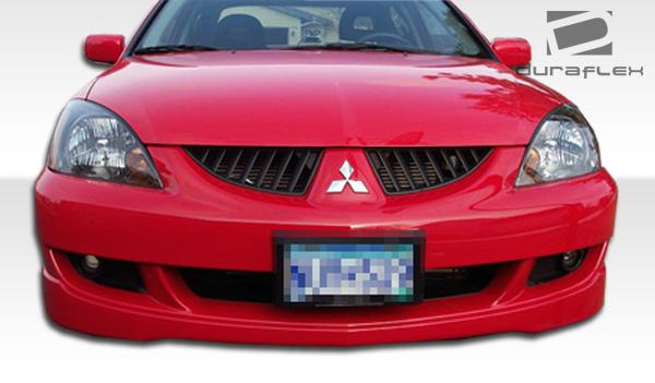 2004-2007 Mitsubishi Lancer Duraflex Rally Front Lip - Image 4