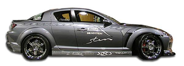 2004-2011 Mazda RX8 Duraflex M-1 Side Skirts - Image 1