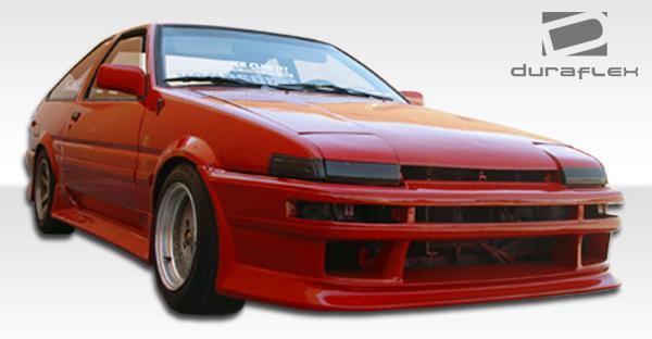 1984-1987 Toyota Corolla Duraflex V-Speed Side Skirts - Image 2
