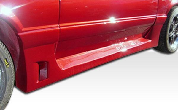 1979-1993 Ford Mustang Duraflex GTX Side Skirts - Image 1