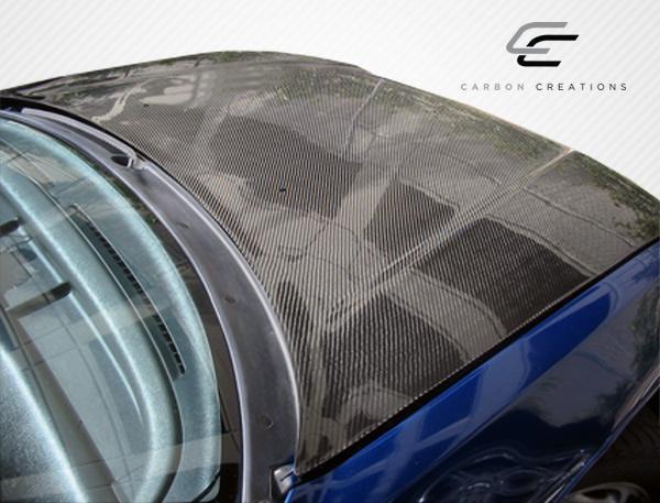 1988-1991 Honda Civic Carbon Creations OEM Look Carbon Fiber Hood - Image 2