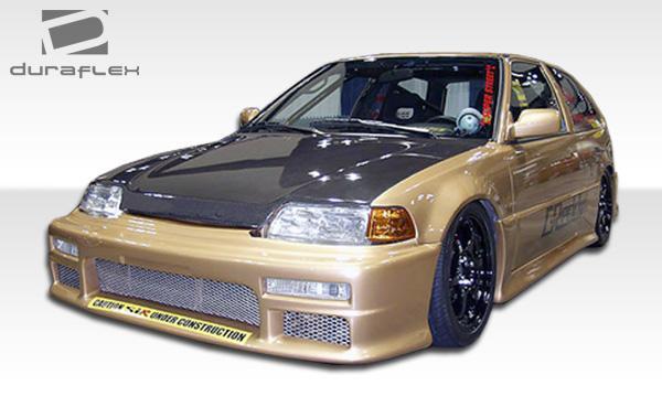 1988-1991 Honda Civic Duraflex Type M Side Skirts - Image 3