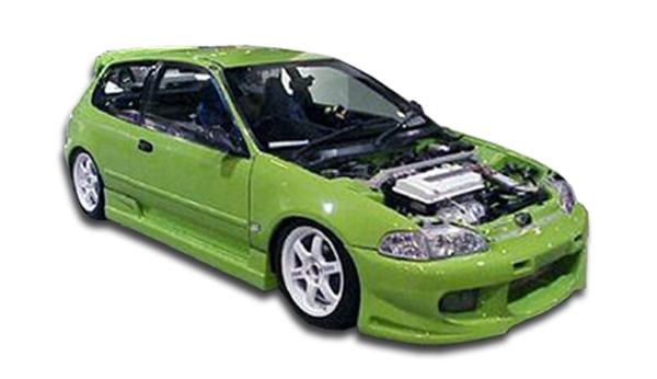 1992-1995 Honda Civic Duraflex Buddy Side Skirts - Image 1