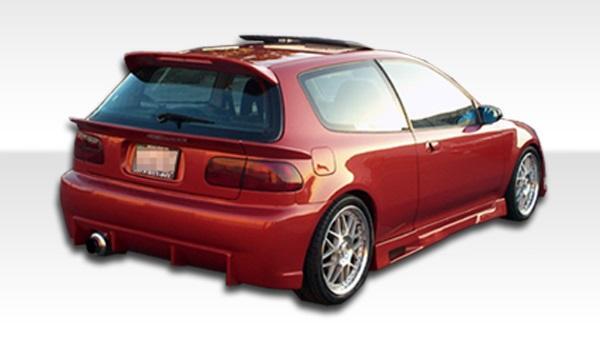 1992-1995 Honda Civic Duraflex Mid Wing Rear Wing - Image 1