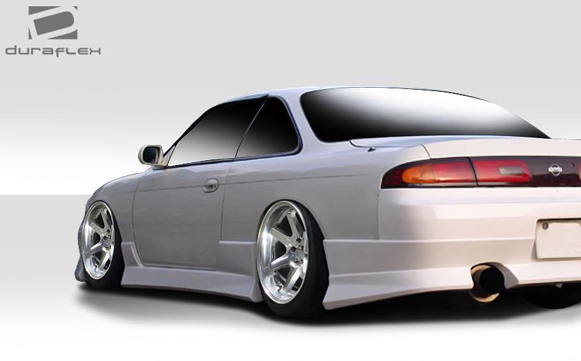 1995-1998 Nissan 240SX Duraflex Type U Side Skirts - Image 2