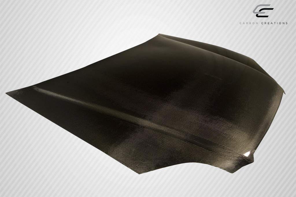 1996-1998 Honda Civic Carbon Creations OEM Look Carbon Fiber Hood - Image 7