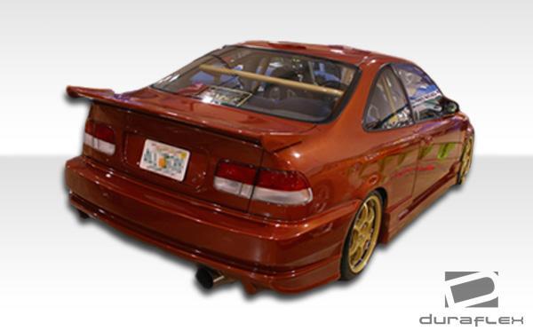 1996-2000 Honda Civic Duraflex Bomber Side Skirts - Image 5