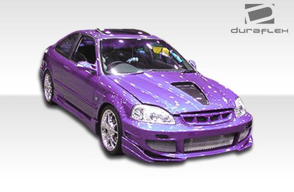 1996-2000 Honda Civic Duraflex AVG Side Skirts - Image 2