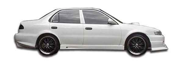 1993-2002 Toyota Corolla Duraflex Bomber Side Skirts - Image 1
