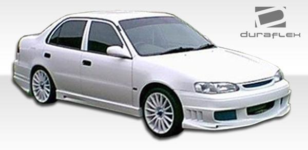 1993-2002 Toyota Corolla Duraflex Bomber Side Skirts - Image 2