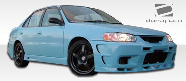 1993-2002 Toyota Corolla Duraflex Bomber Side Skirts - Image 4