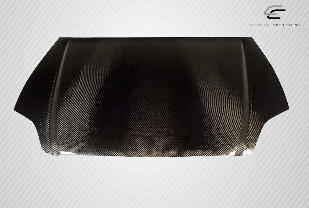 1999-2000 Honda Civic Carbon Creations OEM Look Carbon Fiber Hood - Image 5