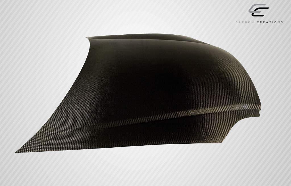 1999-2000 Honda Civic Carbon Creations OEM Look Carbon Fiber Hood - Image 7